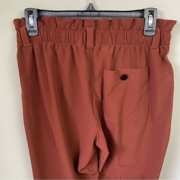 Athleta Skyline Pant II‎ Paper Bag Ankle Red High Rise - Picture 5 of 9